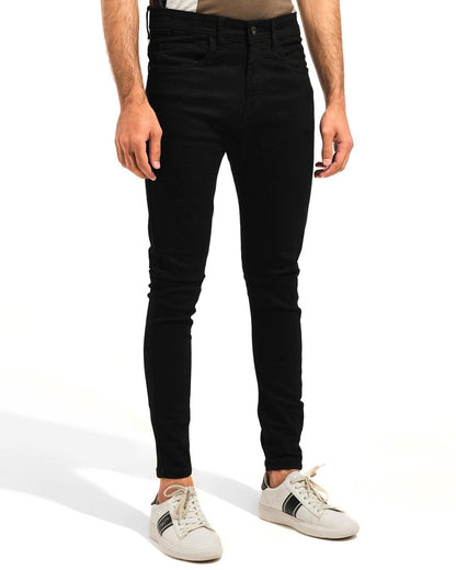 Black Classic Plain denim jeans