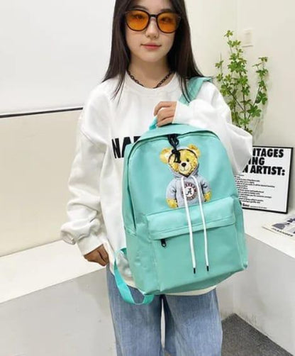 4 pcs Canvas backpack