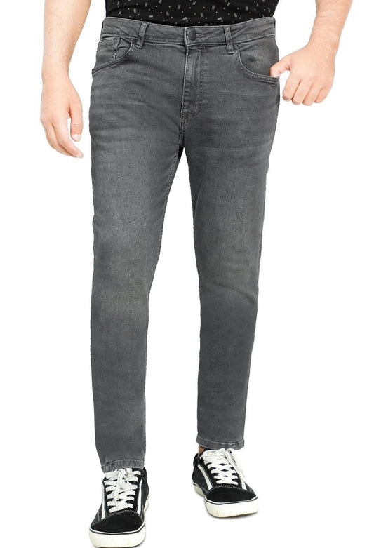 Men's grey comfortable denim Jeans