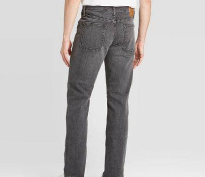 Men's dark grey denim Jeans