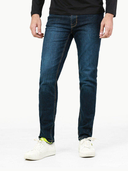 Men's top quality blue denim jeans