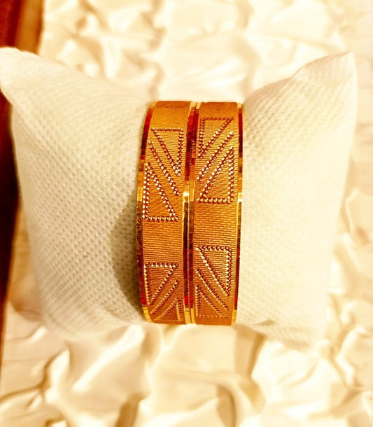 Genuine Indian gold plated Bangles