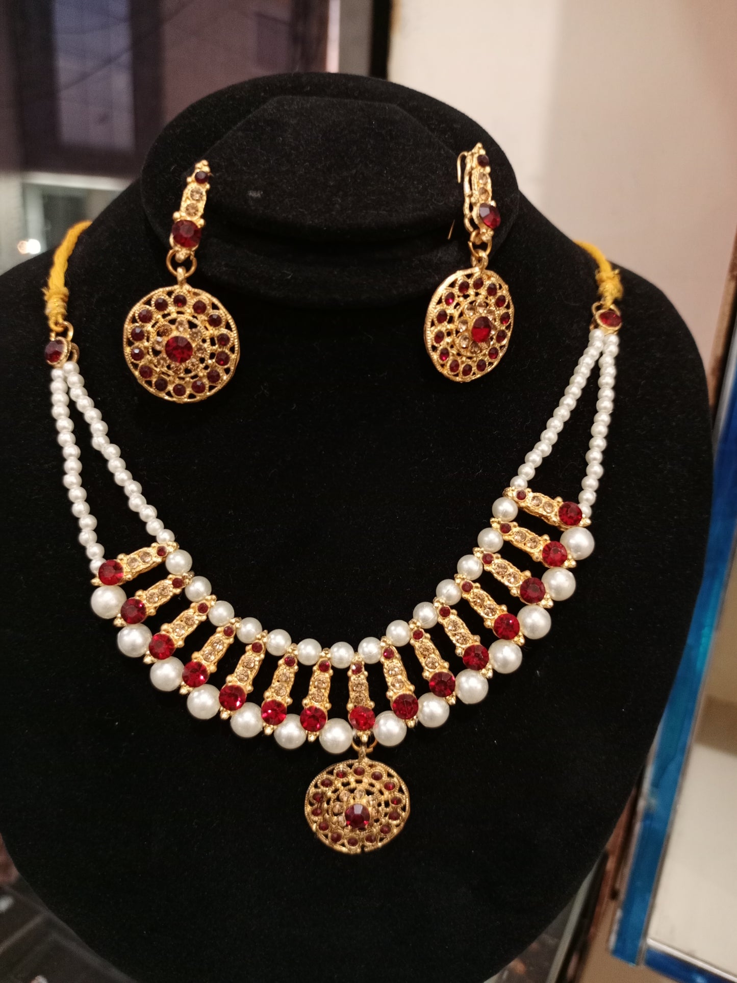 Gold Plated Genuine Indian Bridal Set