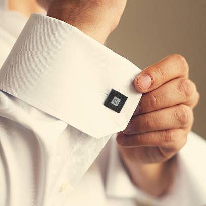 Men's designer cufflinks