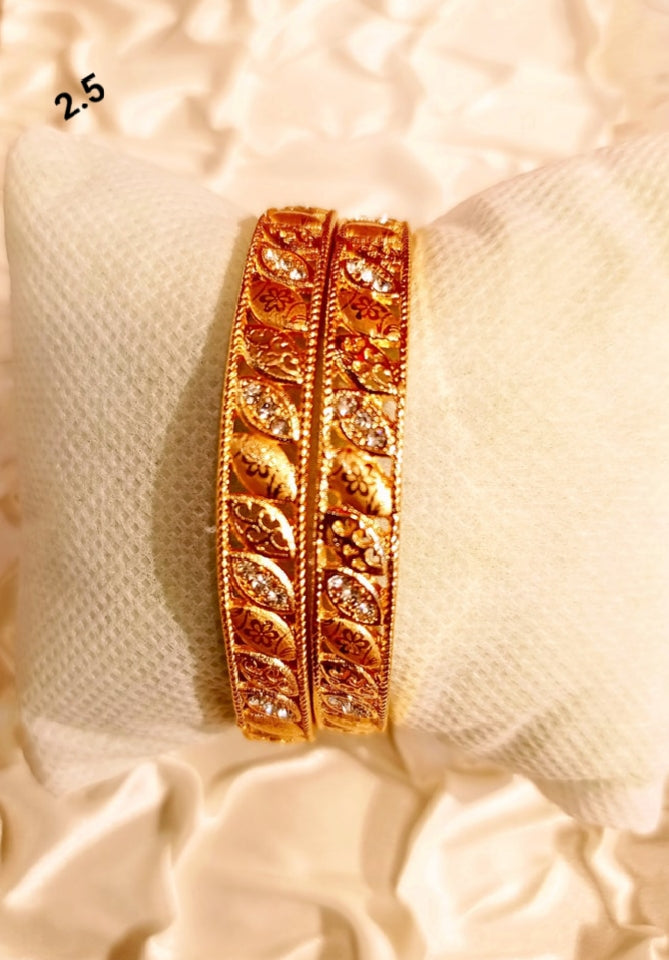 Genuine indian gold plated Bangles