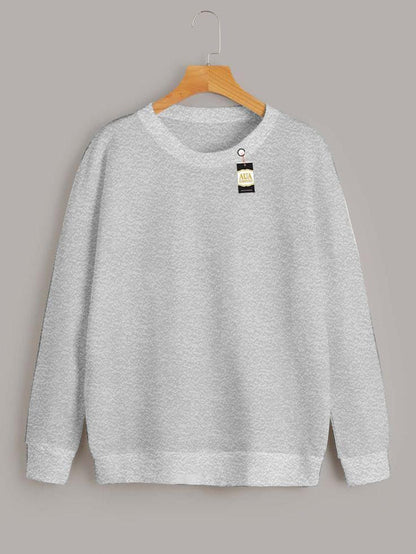 Women's plain sweater