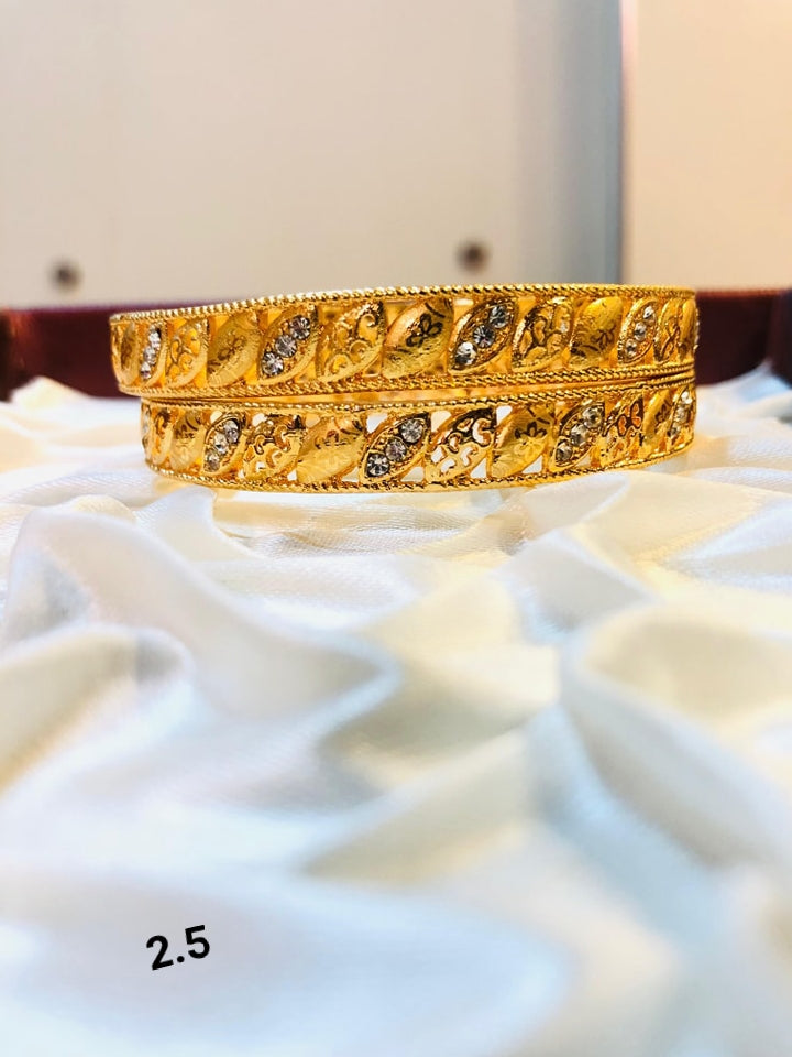 Genuine indian gold plated Bangles